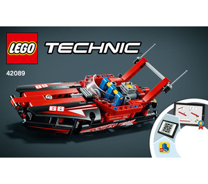 LEGO Power Boat 42089 Instrukce