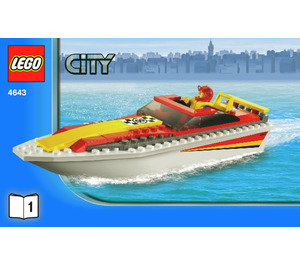 LEGO Power Boat Transporter 4643 Instrukce