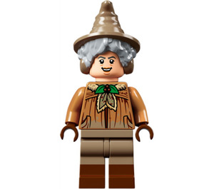 LEGO Profesor Pomona Sprout s Tmavě žlutohnědá Nohy Minifigurka