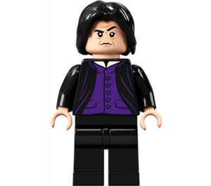 LEGO Profesor Severus Snape s Dark Fialová Vesta  Minifigurka