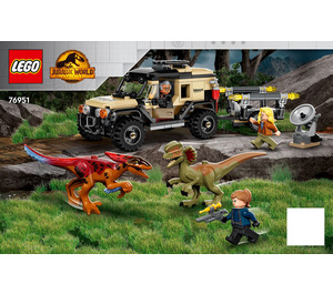 LEGO Pyroraptor & Dilophosaurus Transport 76951 Instrukce