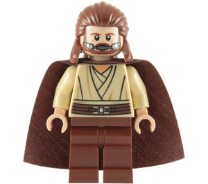 LEGO Qui-Gon Jinn s Plášť a Breathing Device Minifigurka