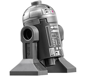 LEGO R2-BHD s Dark Stone Šedá Tělo Minifigurka