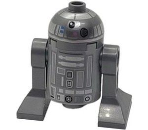 LEGO R2-BHD s Medium Stone Šedá Tělo Minifigurka