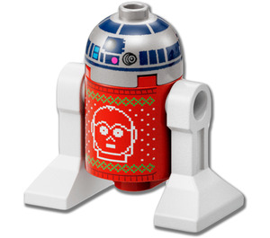 LEGO R2-D2 s Vánoce Skokan Minifigurka