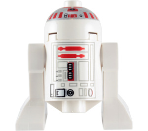 LEGO R5-D4 Minifigurka s krátkými červenými pruhy