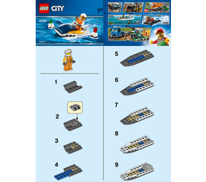 LEGO Race Boat 30363 Instrukce