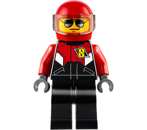 LEGO Race Letadlo Pilot Minifigurka