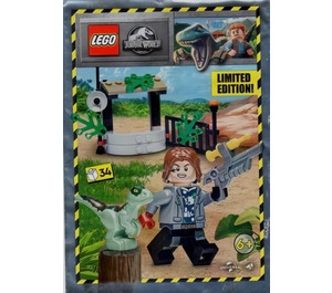 LEGO Rainn Delacourt with Raptor 122224