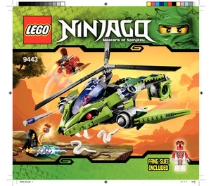 LEGO Rattlecopter 9443 Instrukce