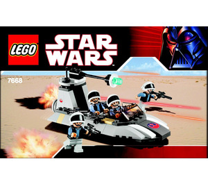 LEGO Rebel Scout Speeder 7668 Instrukce