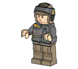 LEGO Rebel Trooper (Private Basteren) Minifigurka