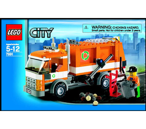 LEGO Recycle Truck 7991 Instrukce