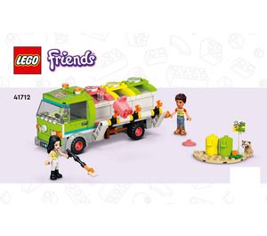 LEGO Recycling Truck 41712 Instrukce