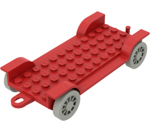 LEGO Fabuland Auto Podvozek 12 x 6 Old s Hitch