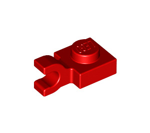 LEGO Deska 1 x 1 s Horizontální klip (Klip s plochou přední stranou) (6019)
