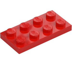 LEGO Červená Deska 2 x 4 (3020)