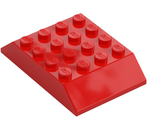 LEGO Červená Sklon 4 x 6 (45°) Dvojité (32083)