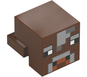 LEGO Zvíře Hlava s Minecraft Cow Tvář (20056 / 106294)