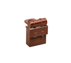 LEGO Reddish Brown Minifig Batoh Non-Opening (2524)