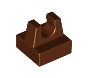 LEGO Dlaždice 1 x 1 s klipem (Žádný řez uprostřed) (2555 / 12825)