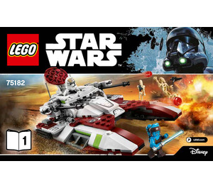 LEGO Republic Fighter Tank 75182 Instrukce