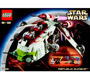 LEGO Republic Gunship 7163 Instrukce