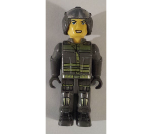 LEGO Res-Q Worker s Open Helma a Široký Smile Minifigurka