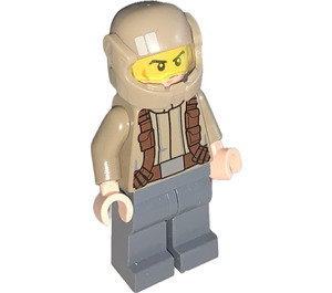 LEGO Resistance Trooper s Tmavě žlutohnědá Bunda (Zamračená tvář a Cheek Lines) Minifigurka