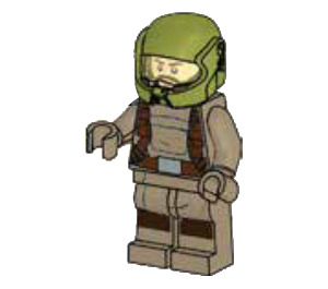 LEGO Resistance Trooper s Olive Zelená Helma a Utility Belts Minifigurka