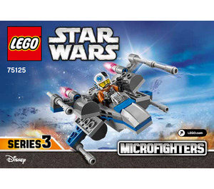 LEGO Resistance X-wing Fighter Microfighter 75125 Instrukce