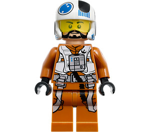 LEGO Resistance X-Křídlo Pilot (Snap Wexley) Minifigurka