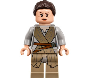 LEGO Rey s Tmavě žlutohnědá Robe Minifigurka