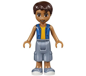 LEGO Robert s Sand Modrá Shorts a Hoodie Minifigurka