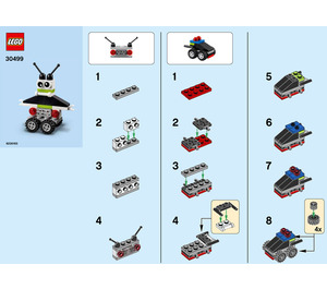 LEGO Robot/Vehicle Free Builds - Make It Yours 30499 Instrukce