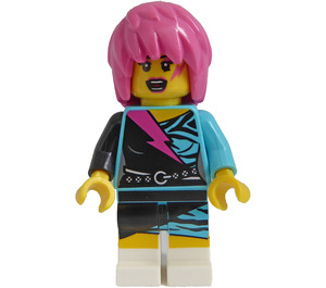 LEGO Rocker Dívka Minifigurka