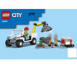 LEGO Raketa Launch Centre 60351 Instructions