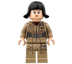 LEGO Rose Tico s Tmavě žlutohnědá Uniform Minifigurka