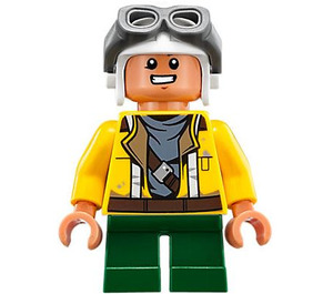 LEGO Rowan s Žlutá Bunda Minifigurka