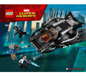 LEGO Royal Talon Fighter Attack 76100 Instrukce