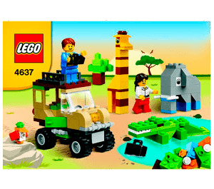 LEGO Safari Building Set 4637 Instrukce