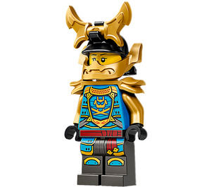 LEGO Samurai X (Nya) s Perlově zlatá Ramenní brnění  Minifigurka