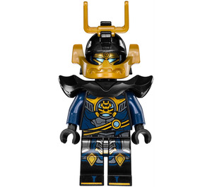 LEGO Samurai X (Pixal) s Černá Ramenní brnění  Minifigurka