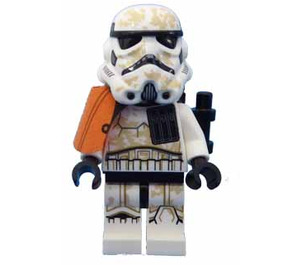 LEGO Sandtrooper Squad Leader s Zamračená tvář Minifigurka