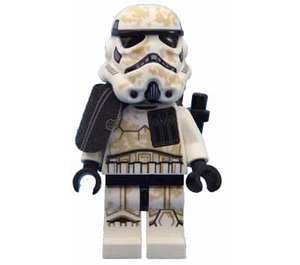 LEGO Sandtrooper s Černá Pauldron a Survival Batoh Minifigurka