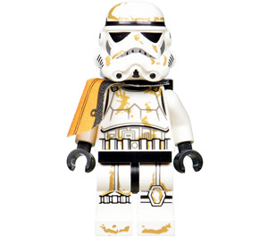 LEGO Sandtrooper s oranžová Pauldron a Kukla Hlava Minifigurka