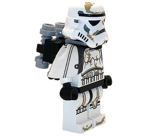 LEGO Sandtrooper s Bílá Pauldron a Kukla Hlava Minifigurka