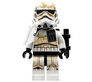 LEGO Sandtrooper s Bílá Pauldron Minifigurka