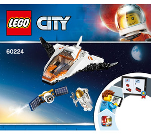 LEGO Satellite Service Mission 60224 Instrukce