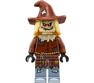 LEGO Scarecrow s Reddish Hnědá Čepice Minifigurka